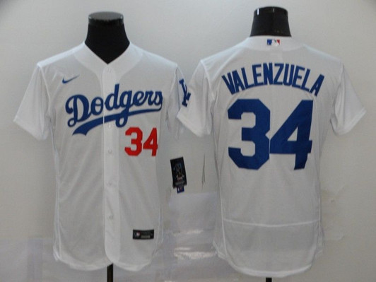 Fernando Valenzuela #34 Los Angeles Dodgers 2020 Limited Jersey - White