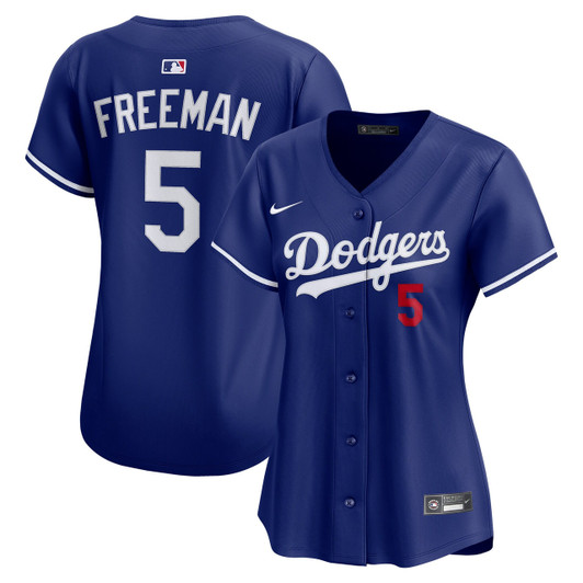 Freddie Freeman #2 Los Angeles Dodgers Nike Women'S Alternate Limited Player Jersey - Royal