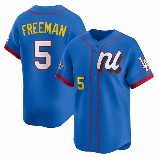 Freddie Freeman #5 Los Angeles Dodgers 2025 National League All-Star Edition Lim Limited Jersey