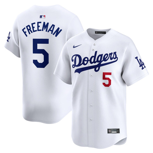 Freddie Freeman #5 Los Angeles Dodgers Nike Home Limited Player Jersey - White