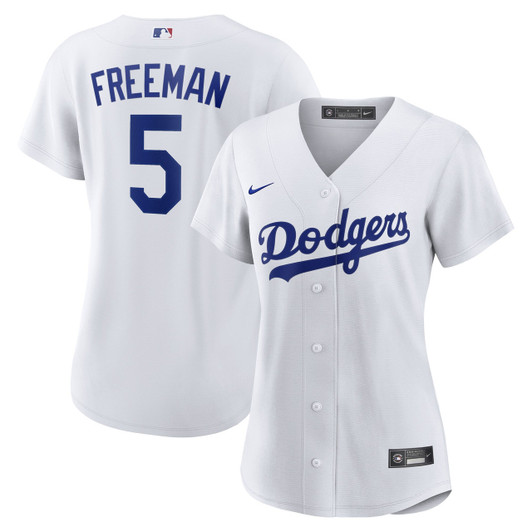 Freddie Freeman #5 Los Angeles Dodgers Nike Women'S Home Limited Jersey - White