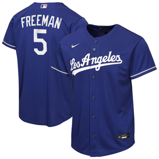 Freddie Freeman #5 Los Angeles Dodgers Nike Youth Alternate Limited Jersey - Royal