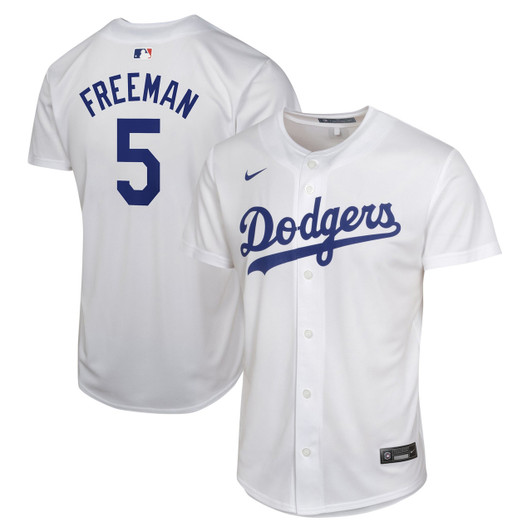 Freddie Freeman #5 Los Angeles Dodgers Nike Youth Home Limited Player Jersey - White