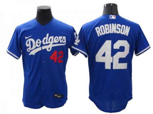 Jackie Robinson #42 Los Angeles Dodgers Alternate Limited Flex Base Jersey - Royal
