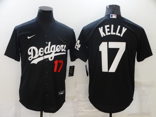 Joe Kelly #17 Los Angeles Dodgers Nike Mens Limited Cool Base Jersey - Black