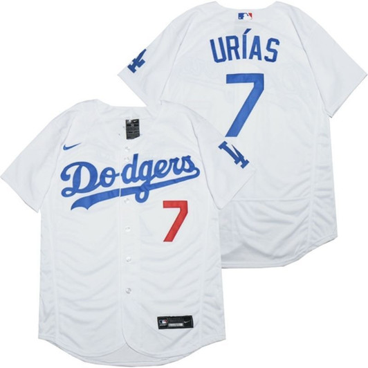 Julio Urias #7 Los Angeles Dodgers 2020 Limited Jersey - White