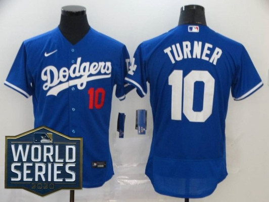 Justin Turner #10 Los Angeles Dodgers 2020 Limited Jersey - Blue