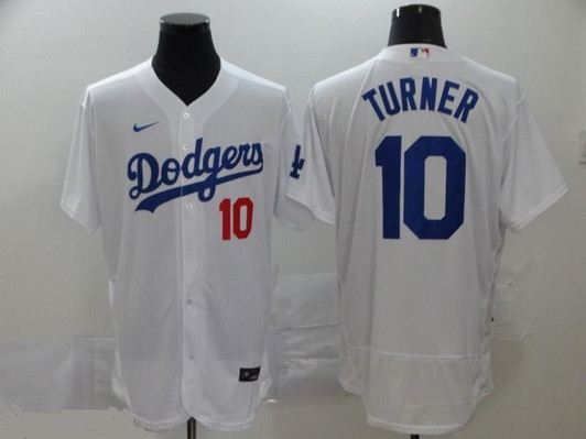 Justin Turner #10 Los Angeles Dodgers 2020 Limited Jersey - White
