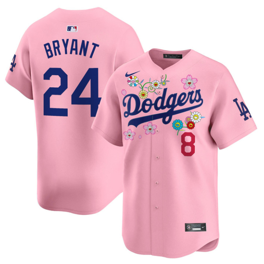 Kobe Bryant #24 Los Angeles Dodgers 2025 X Takashi Murakami Vapor Limited Ch Jersey