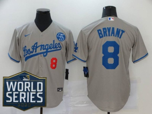 Kobe Bryant #8 Los Angeles Dodgers 2020 Limited Jersey - Grey