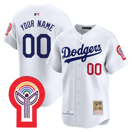 Los Angeles Dodgers 1981 Cooperstown Limited Custom Jersey