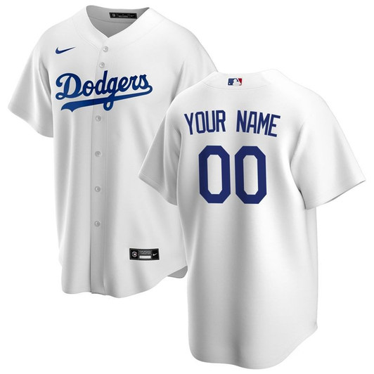 Los Angeles Dodgers 2020 Personalized Limited Custom Jersey - White