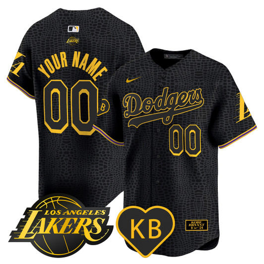 Los Angeles Dodgers 2024 Mamba Vapor Premier Limited Custom Jersey