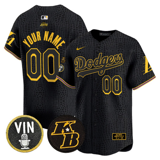 Los Angeles Dodgers 2024 Mamba Vapor Premier Limited V2 Custom Jersey