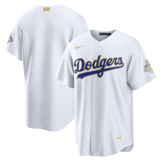 Los Angeles Dodgers 2026 Gold Stadium Limited Jersey - White