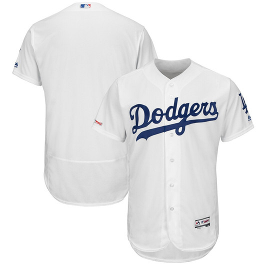 Los Angeles Dodgers Majestic Home Limited Flex Base Team Jersey - White
