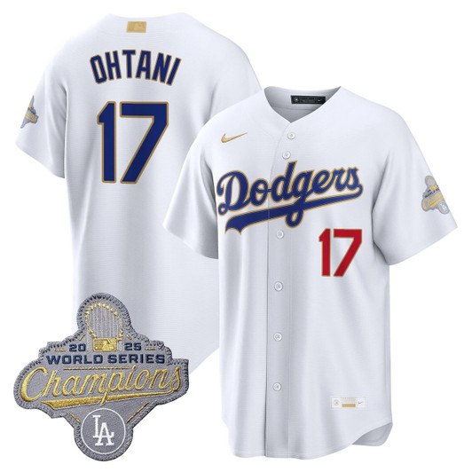 Los Angeles Dodgers Men Premier Limited Jersey - Gold