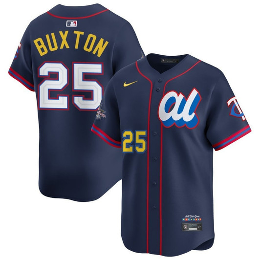 Byron Buxton #25 American League 2025 All-Star Limited Jersey - Navy