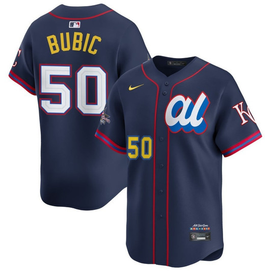 Kris Bubic #50 American League 2025 All-Star Limited Jersey - Navy