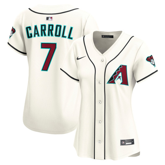 Corbin Carroll #7 Arizona Diamondbacks Nike Women'S Home Limited Player Jersey - Cream