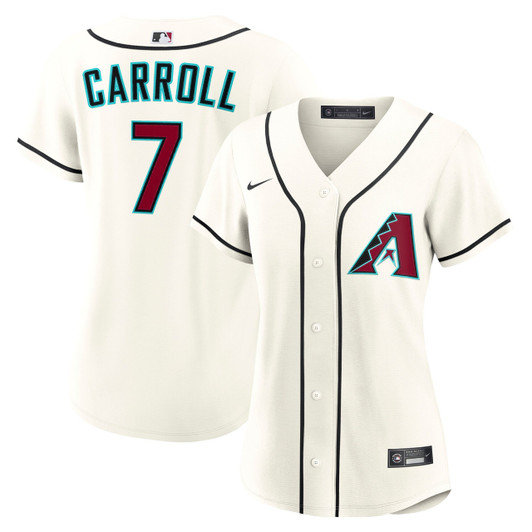 Corbin Carroll #7 Arizona Diamondbacks Nike Women'S Home Limited Jersey - Cream