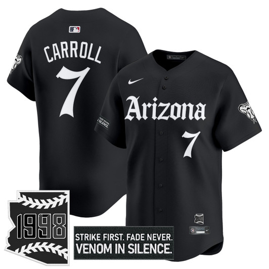 Gothic Desert Arizona Diamondbacks Men Fang Edition Vapor Premier Limited Jersey