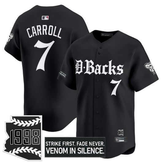 Gothic Desert Arizona Diamondbacks Men Fang Edition Vapor Premier V2 Limited Jersey