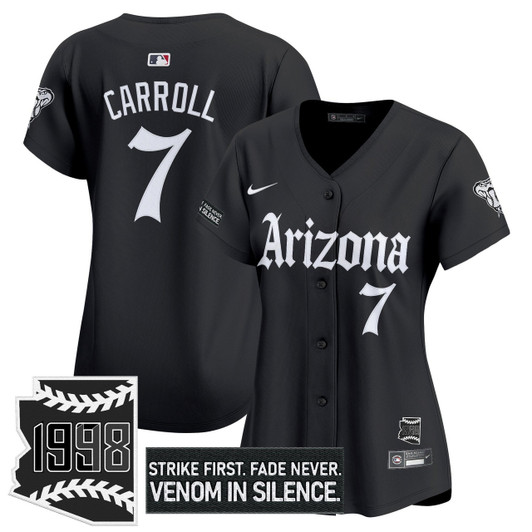 Gothic Desert Arizona Diamondbacks Women'S ' Fang Edition' Vapor Premier Limited Jersey