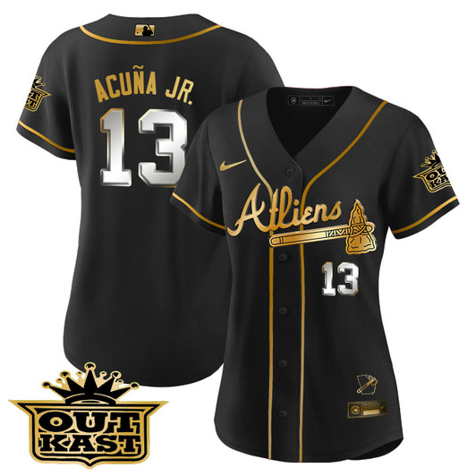 Atlanta Braves Women'S Atliens V2 Limited Jersey