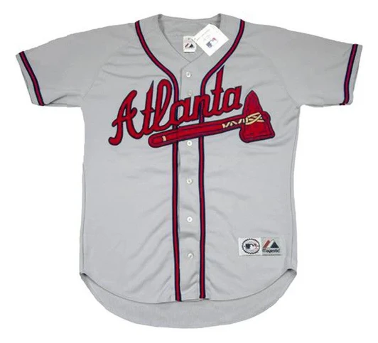 Ron Gant Atlanta Braves 1992 Away Limited Throwback Baseball Jersey