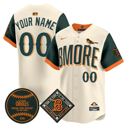 Baltimore Orioles 2026 Vapor Premier Limited Custom Jersey