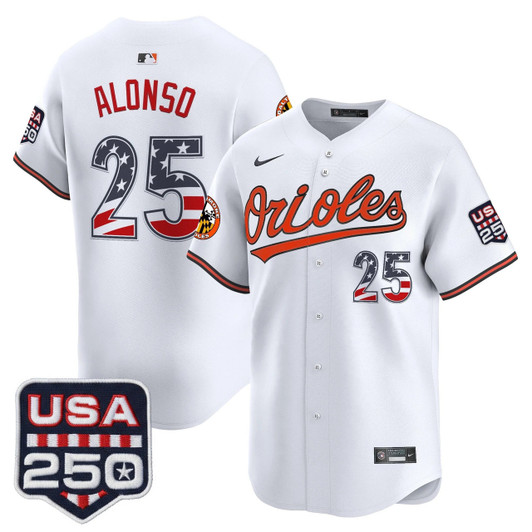 Baltimore Orioles Men Usa Fourth Of July Vapor Premier Limited Jersey
