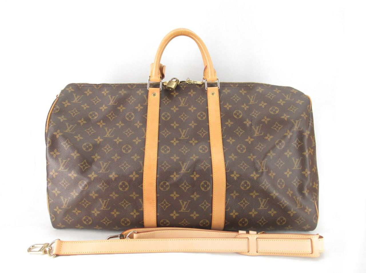 LOUIS VUITTON UNBOXING: Keepall Bandouliere 55 Monogram