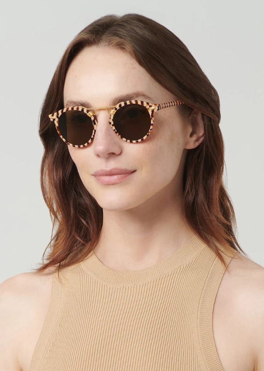 Krewe St. Louis Sunglasses - Caffe Dolce/24k on Garmentory