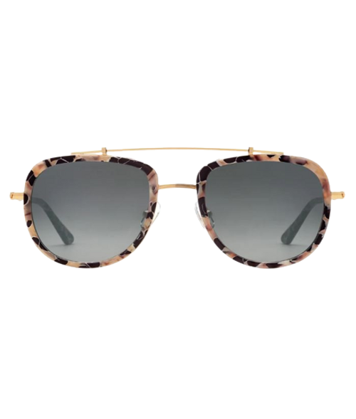 Breton Sunglasses, Matte Crema