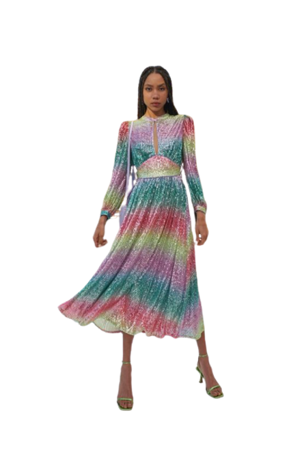 Cuarzo Dress, Multi