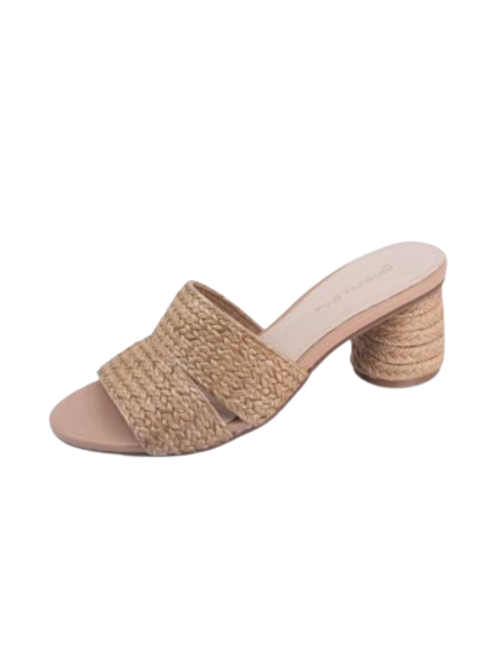 Bara Sandal, Natural Raffia