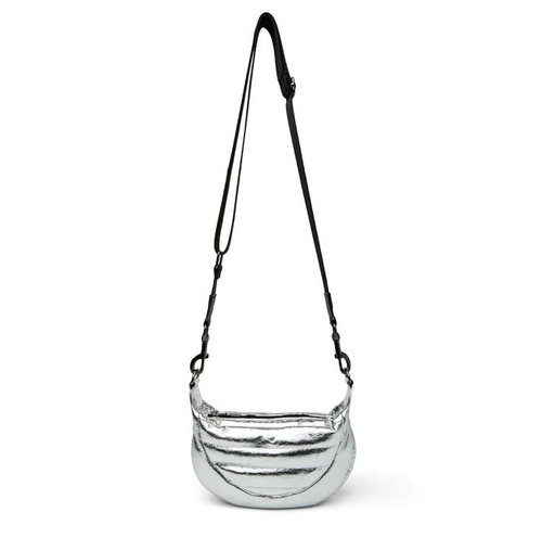 Tiny Dancer Bag, Luxe Crackled Silver
