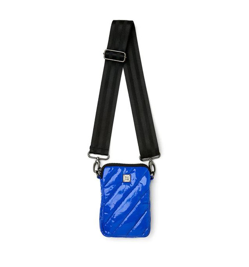 THINK ROYLN Little Runaway - Small (Hampton Blue Patent) Handbags