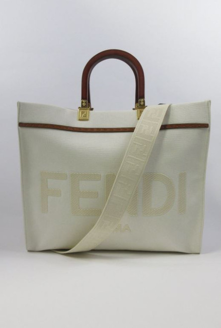 Fendi Canvas Sunshine Tote