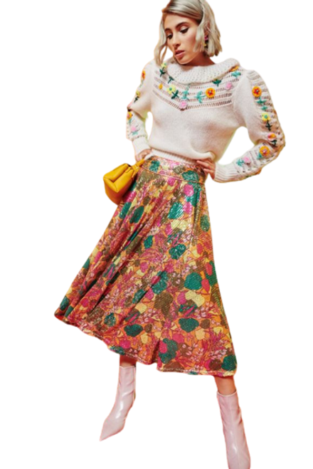 Viola Skirt, Multi