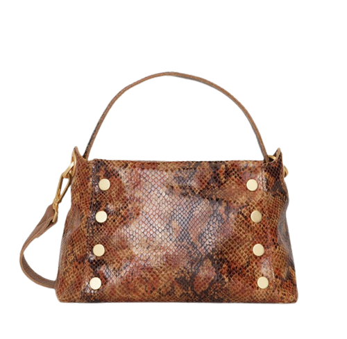 Hammitt Tony Small Snakeskin Embossed Crossbody Bag