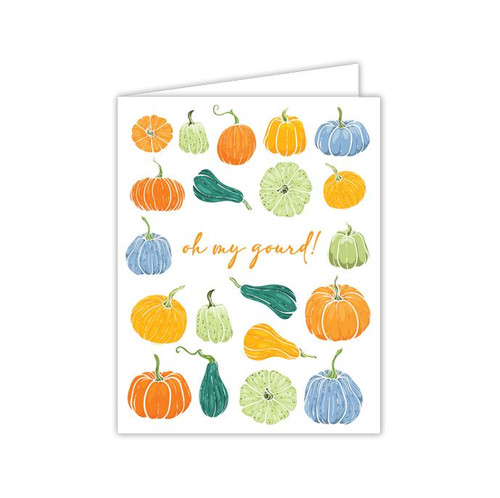 Oh My Gourd Greeting Card