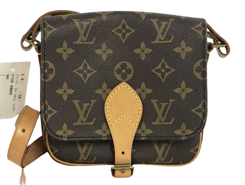 Coated Canvas Messenger, Brown - Monkee's of the West End