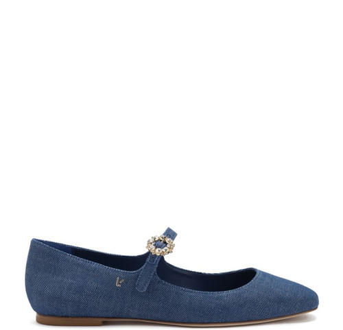 Blair Ballet Flat, Blue Denim