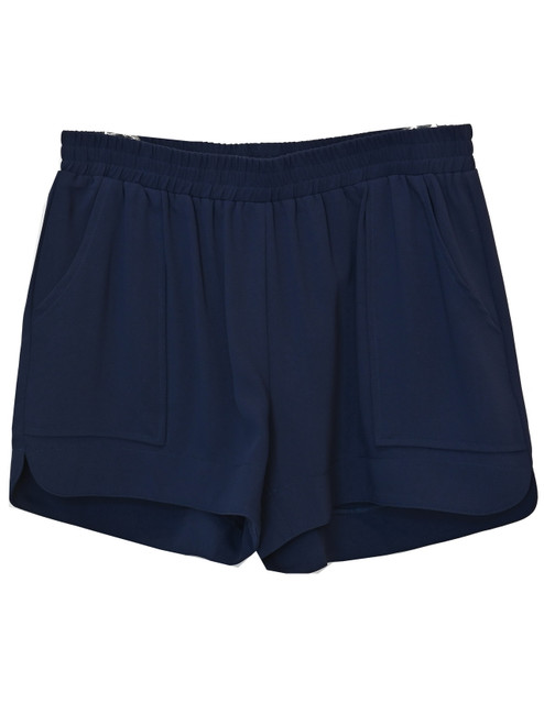 Pull-On Short, Navy