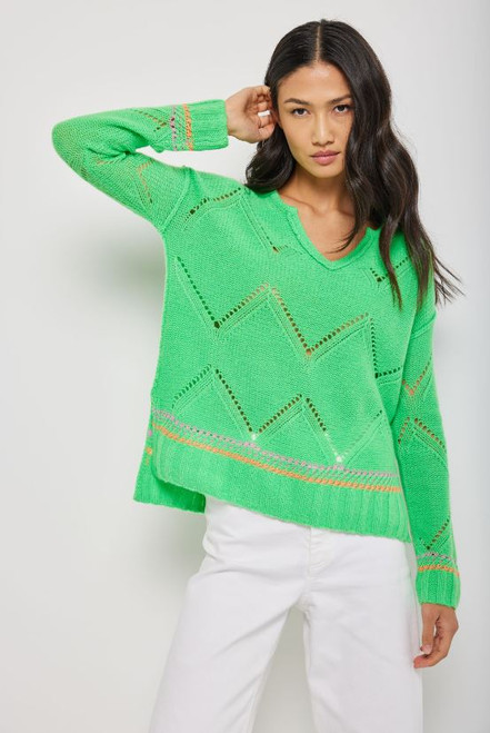 Summer Softie Sweater, Jasmine Green