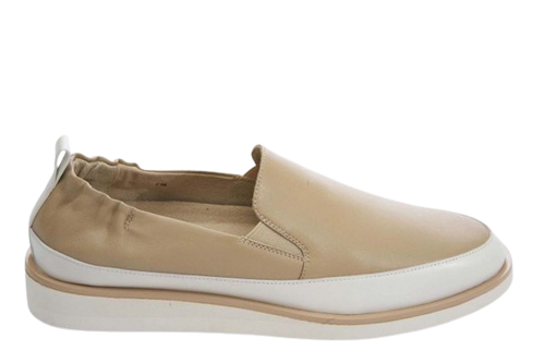 Quin Loafer, Ecru Nappa