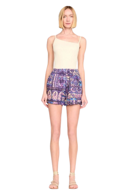 Monte Shorts, Violet Tile