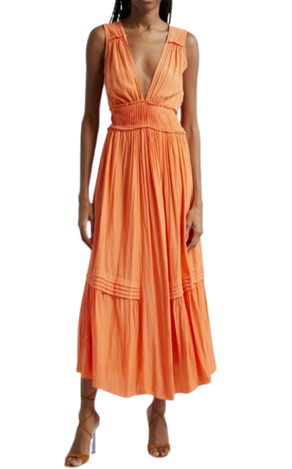 Dierdre Dress, Tropic Orange